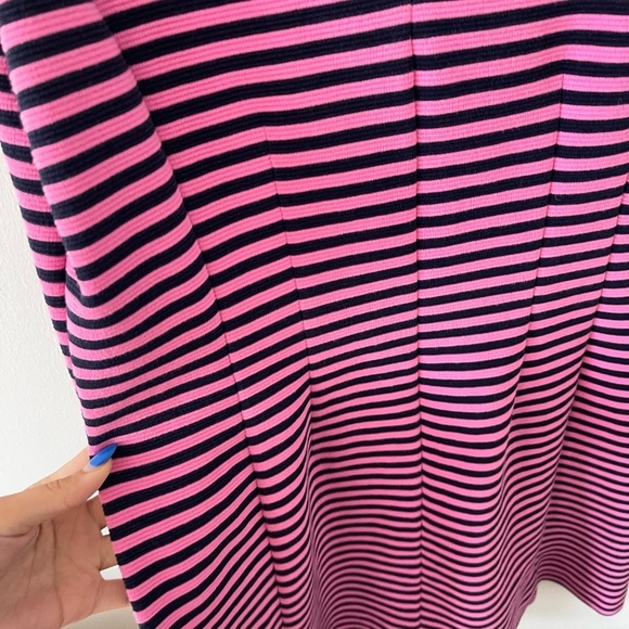 Lilly Pulitzer Pink Blue Striped Dress - Picture 4 of 5